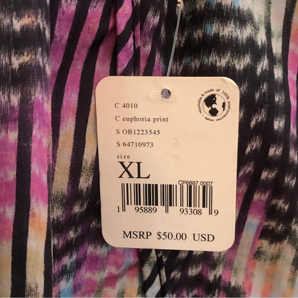 Free people movement Euphoria Print shorts XL NWT - Picture 4 of 7